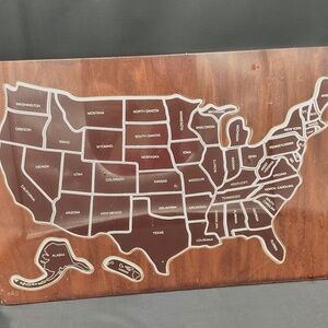 2/$10 Wooden Puzzle of the United States.  New